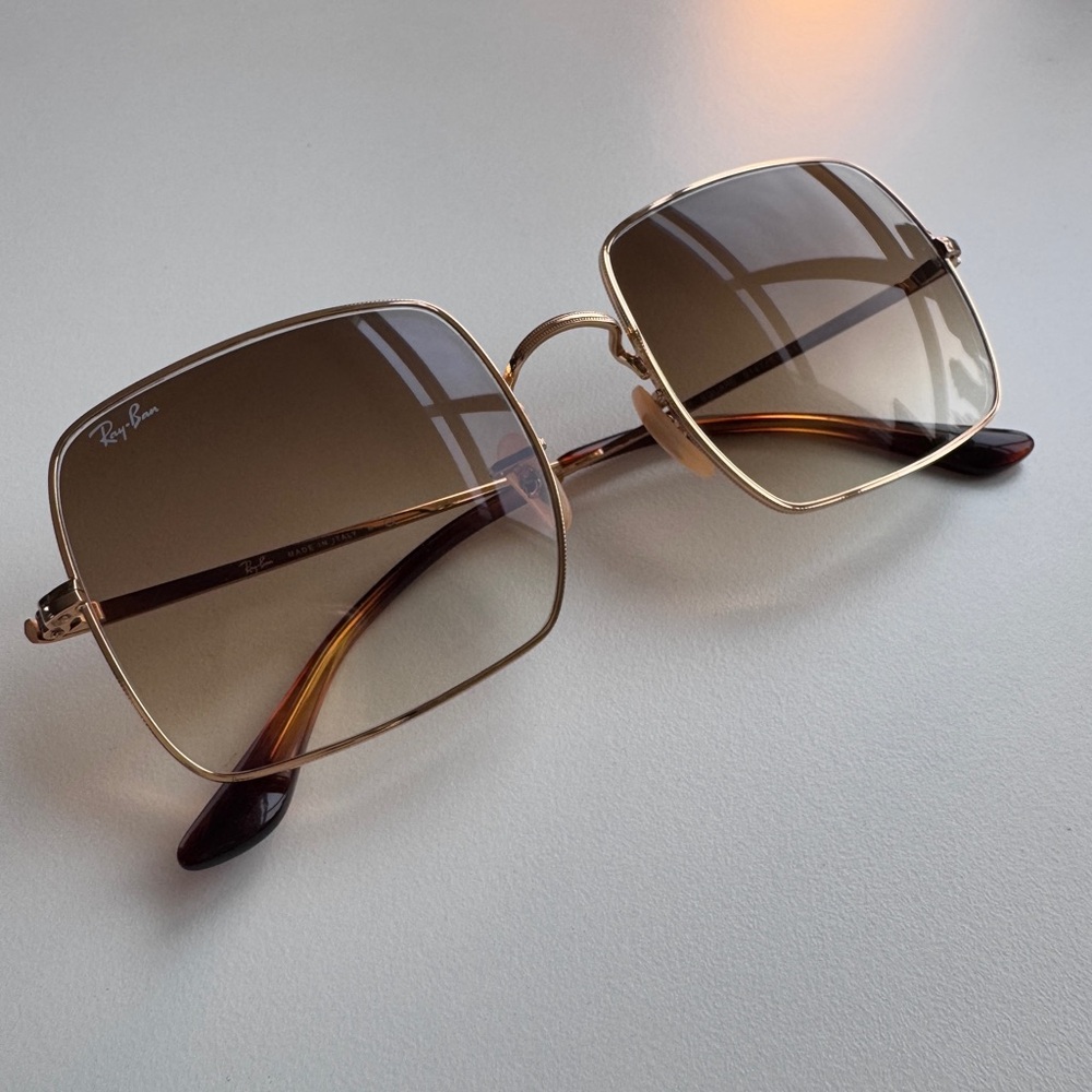 Rayban Square 1971 Sunglasses - light brown gradient